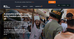 Desktop Screenshot of civilrightsdefenders.org